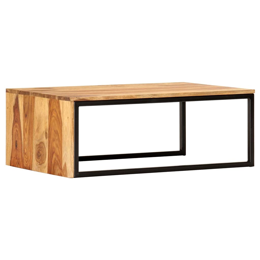 2 pcs Square Wood Nesting Tables E7259