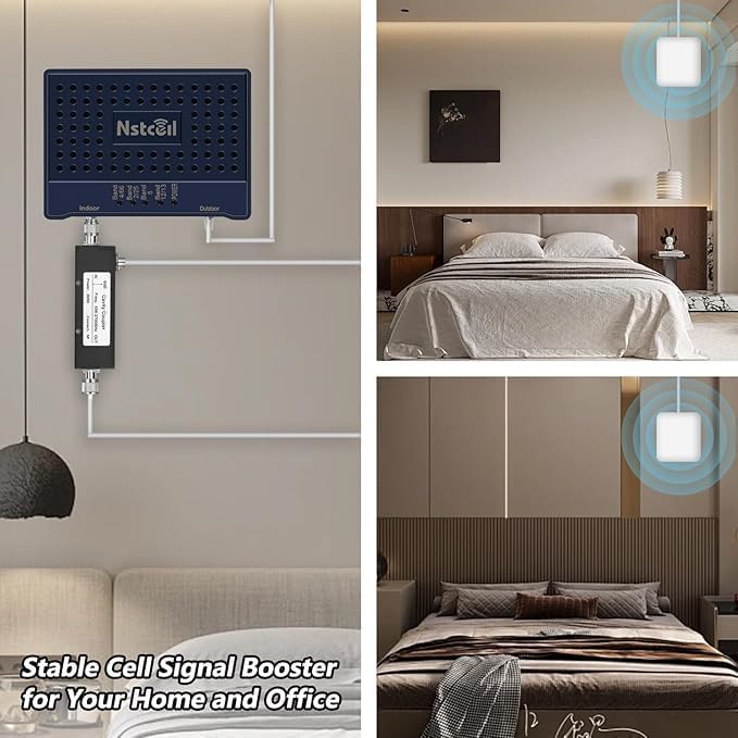 Cell Booster for Home Up to 7000Sq. Ft 5G 4G LTE Blue N400432