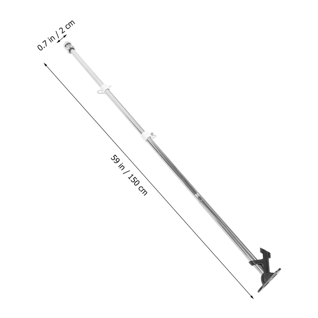1.5m Stainless Steel Flag Pole Set Z103