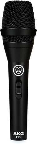 Cardioid Dynamic Vocal Microphone with On/Off Switch, XLR Connector, Black Q3093