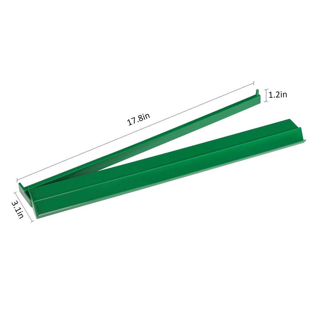 Green Mahjong Racks with Pushers 4 PCS J321823