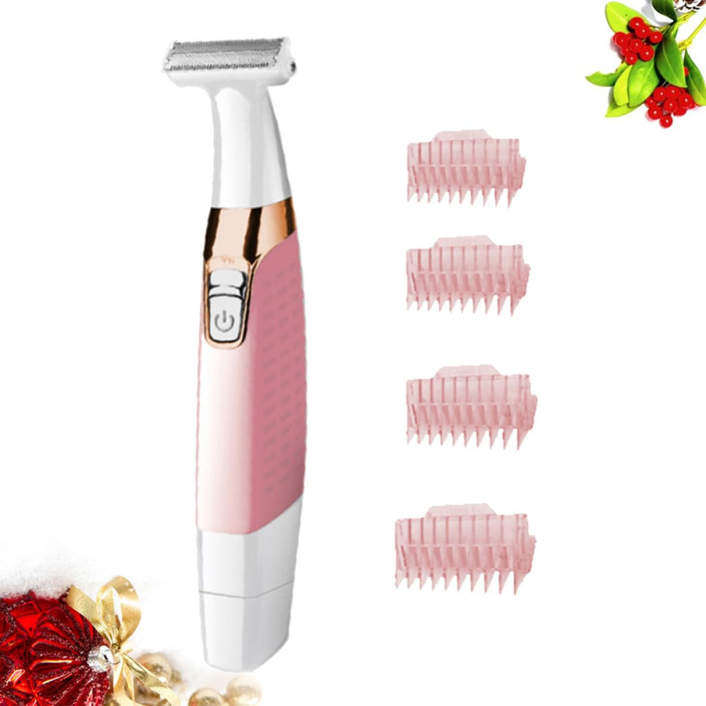 Pink Portable Electric Body Hair Shaver A7384