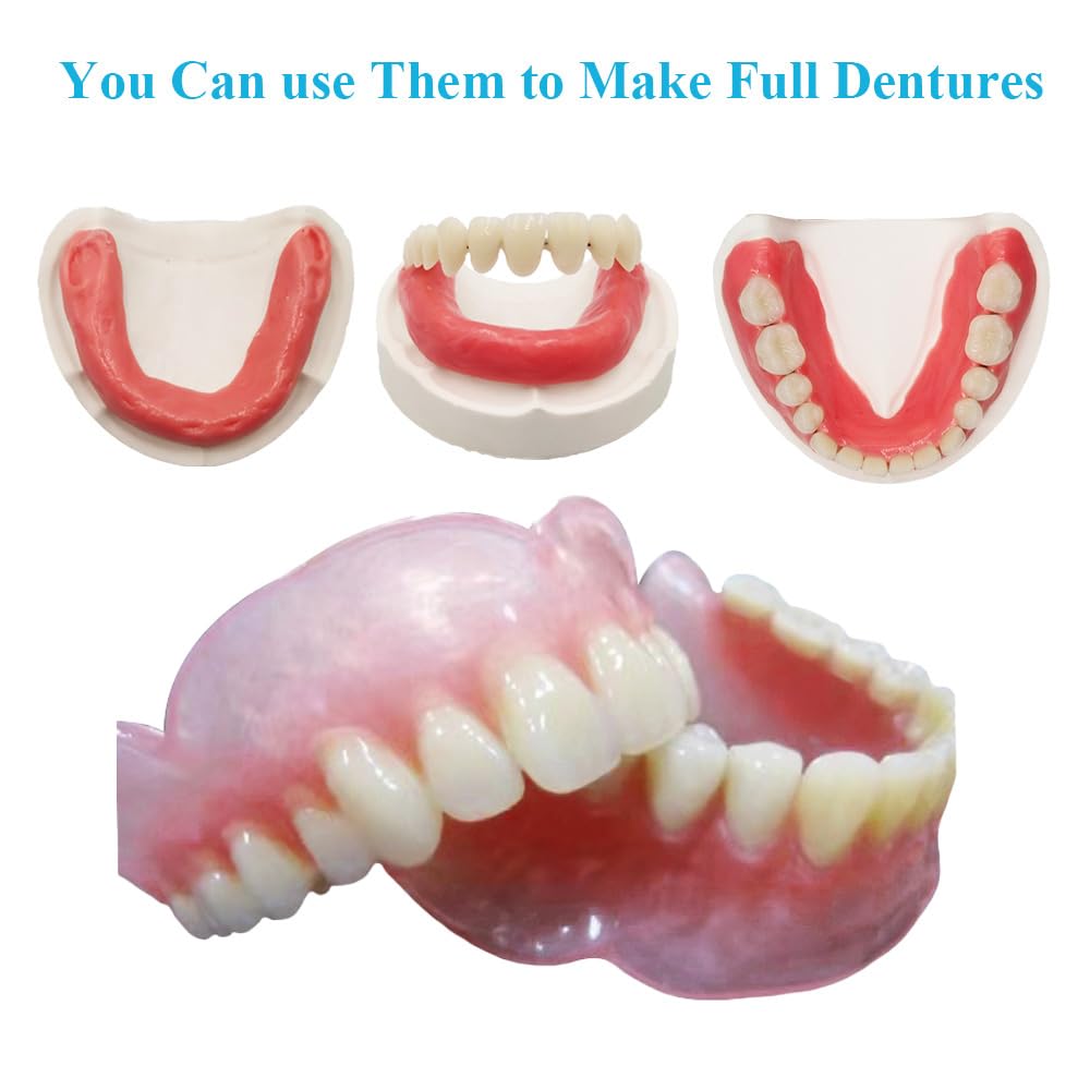 DIY Denture Making Kit with Tool Kit and Temporary Teeth G2658