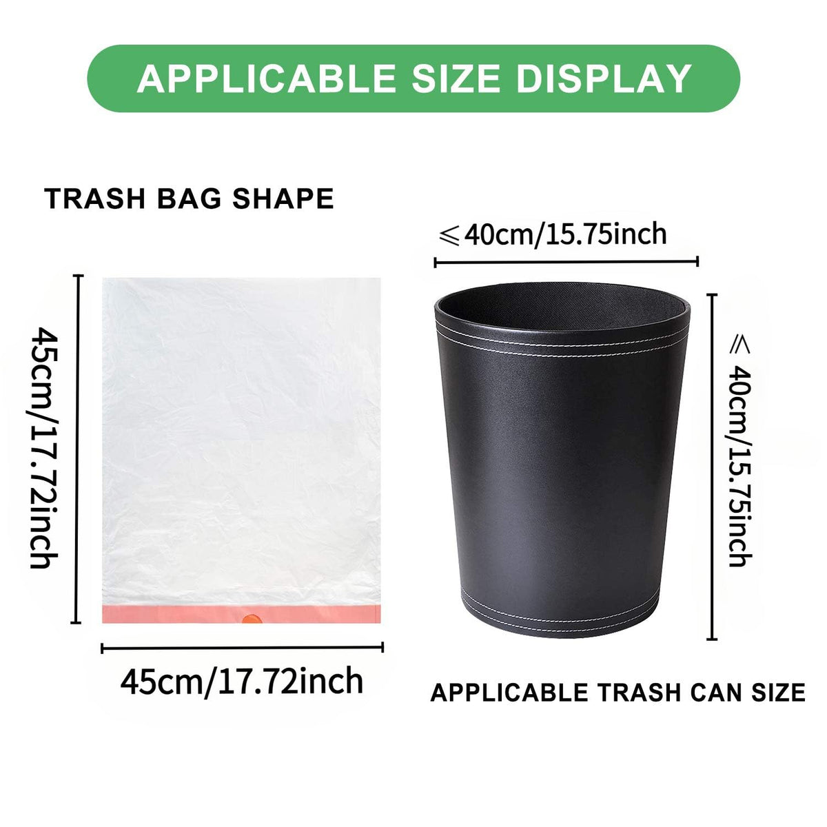 2 Gallon White Drawstring Trash Bags 60 Count R9315