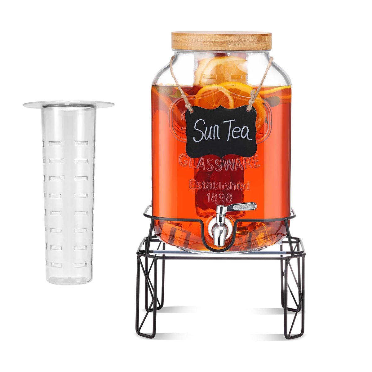 2 Gallon Drink Dispensers with Stand Z971