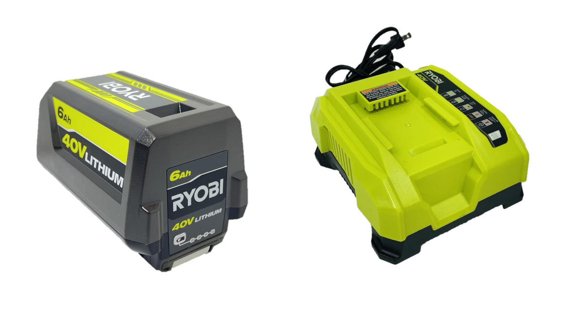 40V Lithium-Ion 6.0 Ah Battery and Rapid Charger Kit G2482