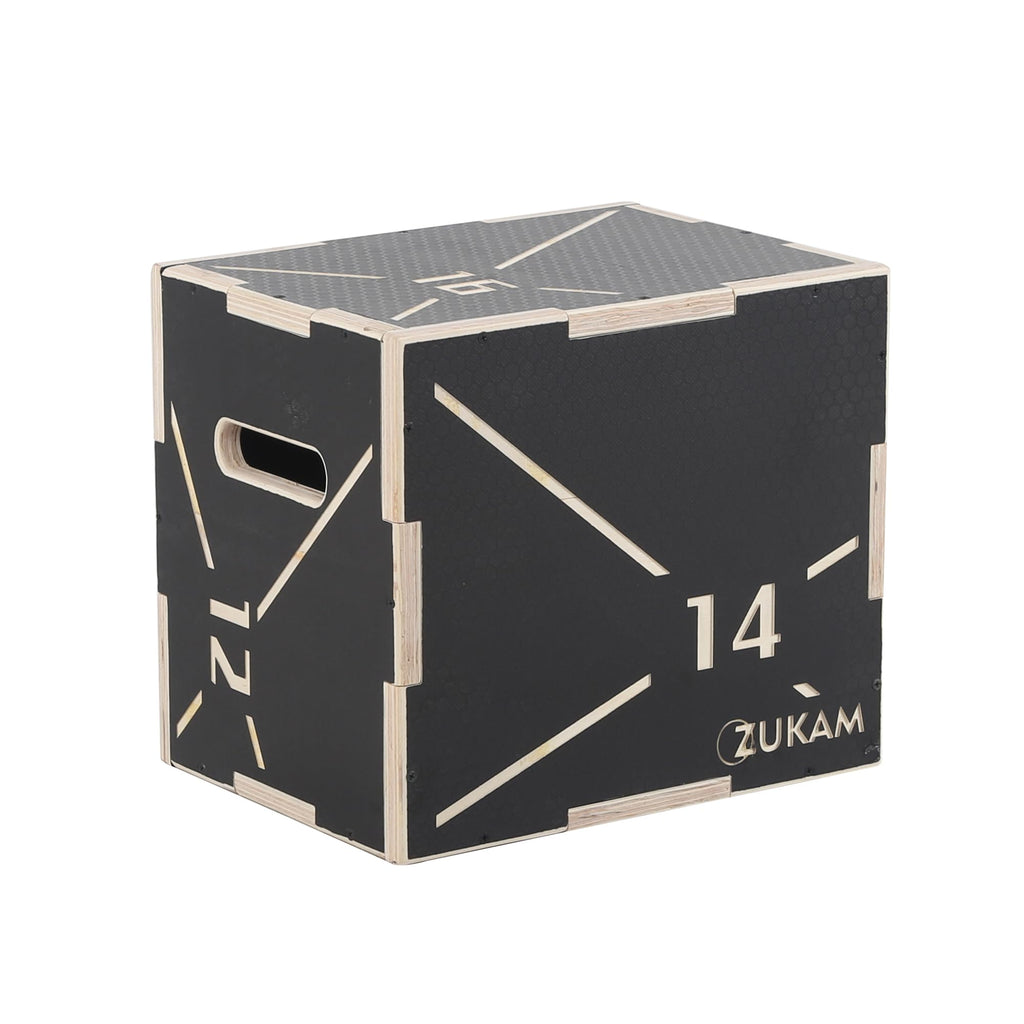 Non-Slip Wood Plyometric Jump Box W330326