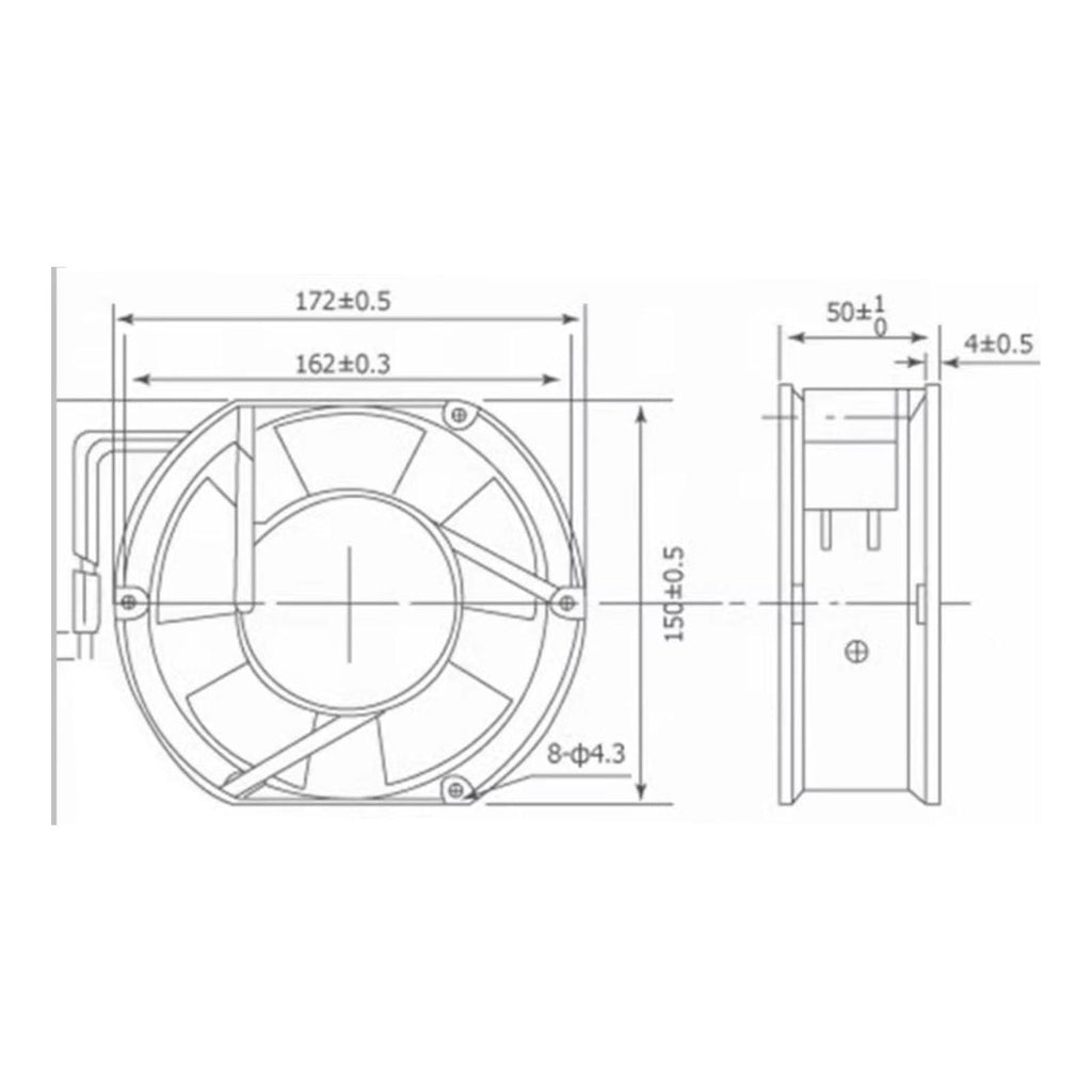 172mm DC 24V Case Fan G96499