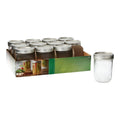 16 Oz Wide Mouth Glass Mason Jars with Lids & Bands, 12-Pack Z96125