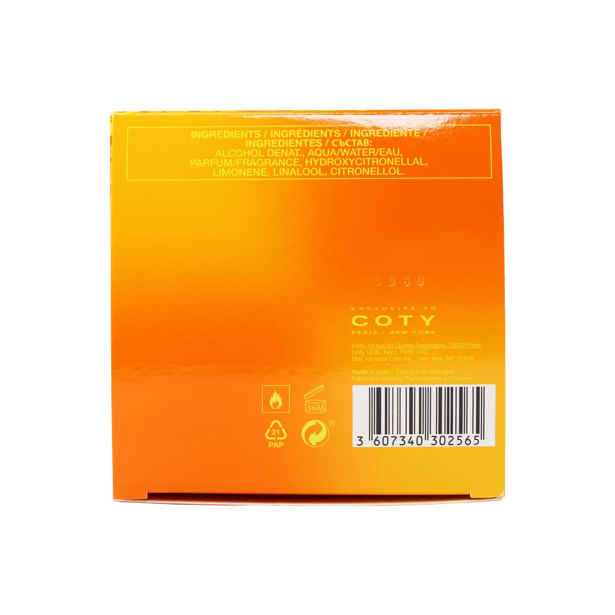 Eau De Toilette Spray 3.4 oz Q115