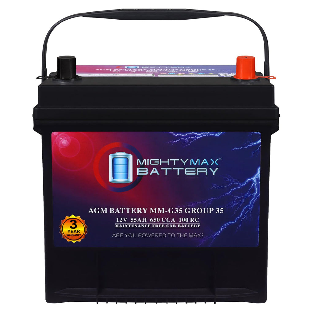 12V 55Ah AGM Replacement Battery V622