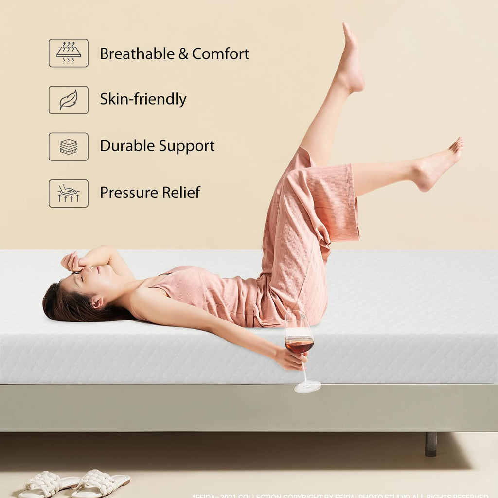 5 Inch Gel Memory Foam Twin Mattress S85216