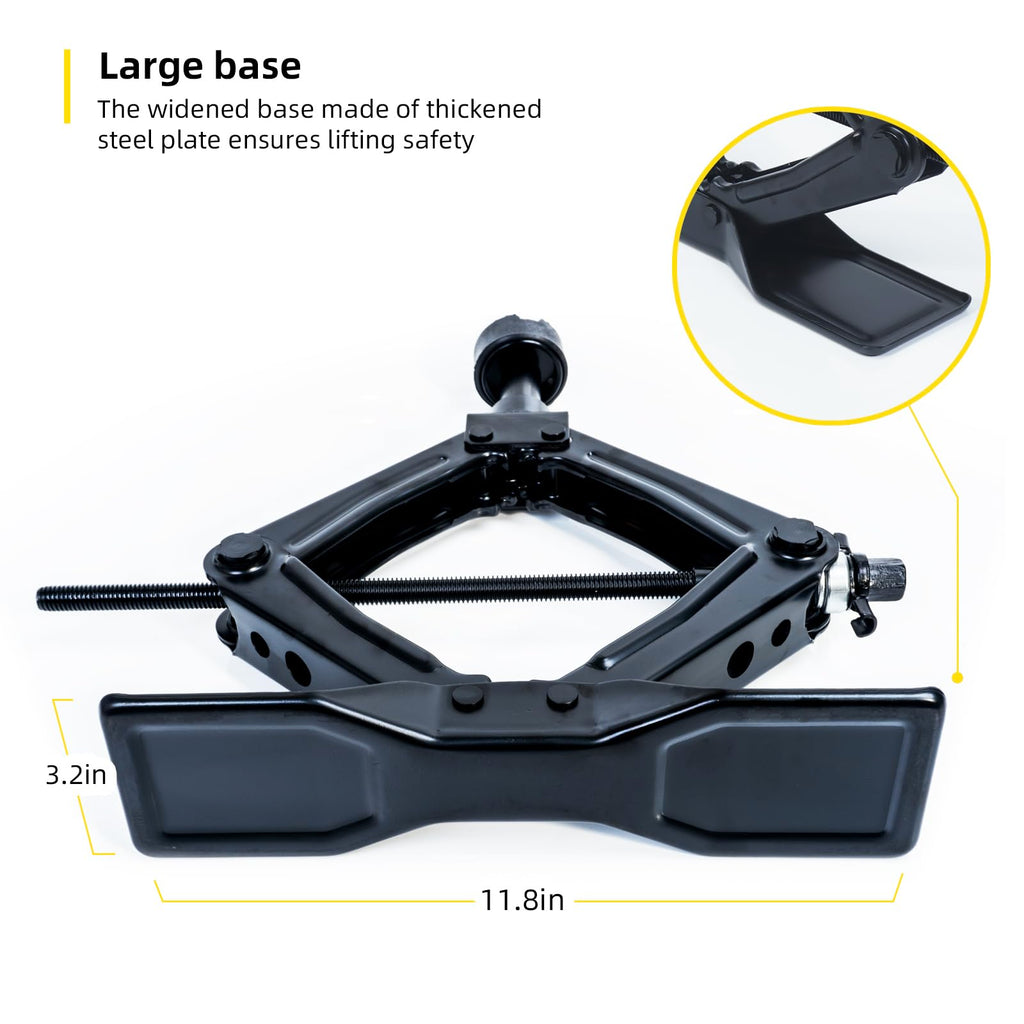 1.8 Ton Scissor Jack Kit K2033