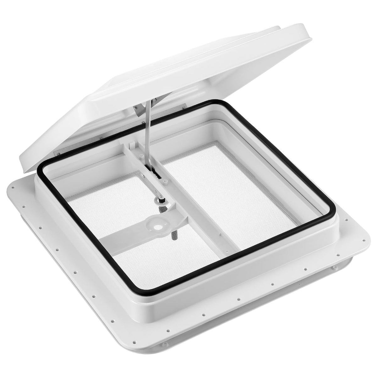 14 x 14 Manual RV Roof Vent Translucent Lid I66244
