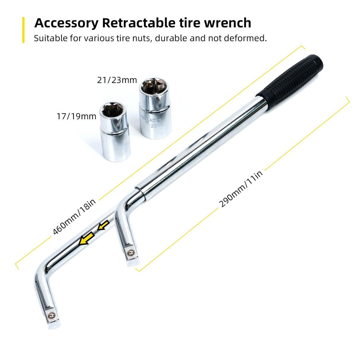 1.8 Ton Scissor Jack Kit K2033