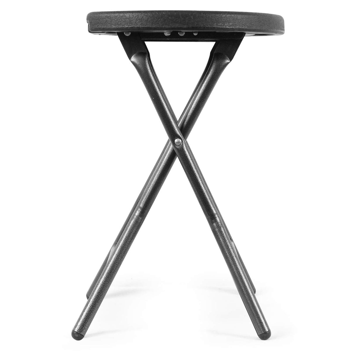 Black Folding Stool with Handle R301355