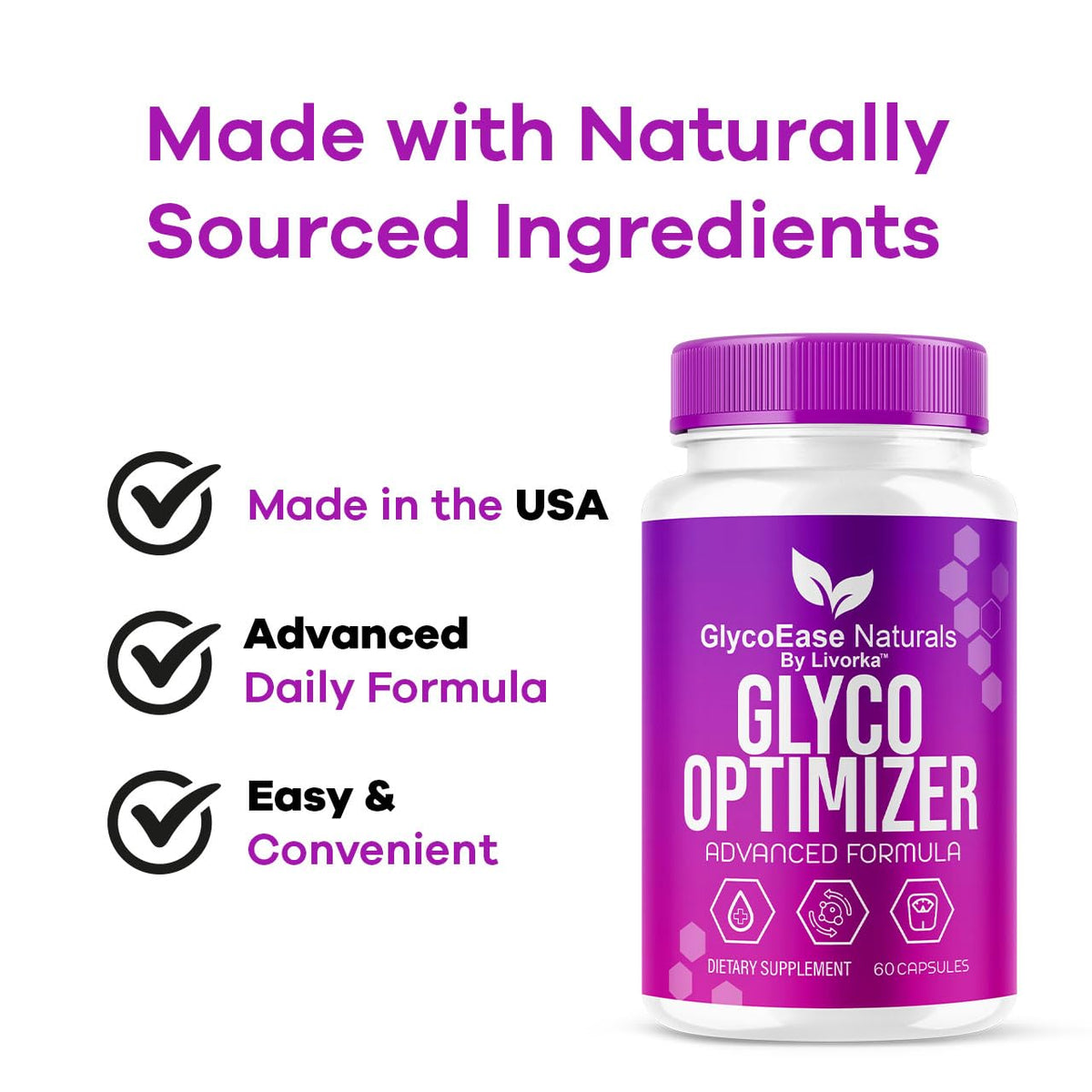 Natural Supplement 60 Capsules Y494729
