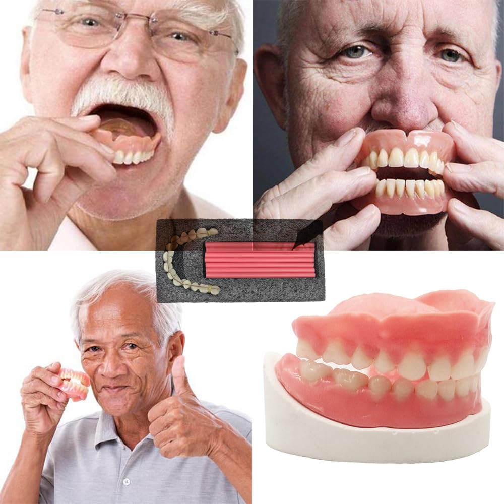 DIY Denture Making Kit with Tool Kit and Temporary Teeth G2658