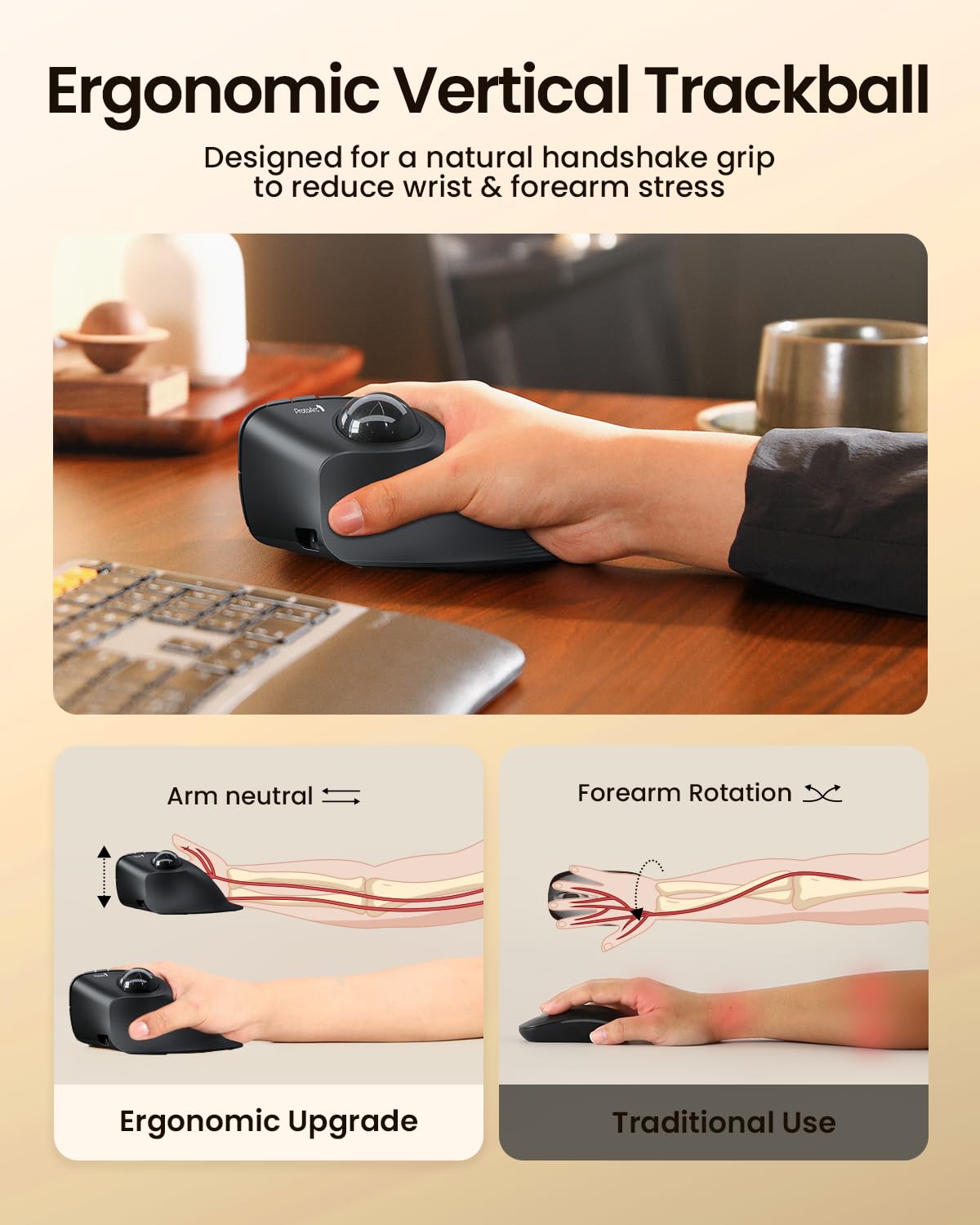 Wireless Vertical Trackball Mouse R47267