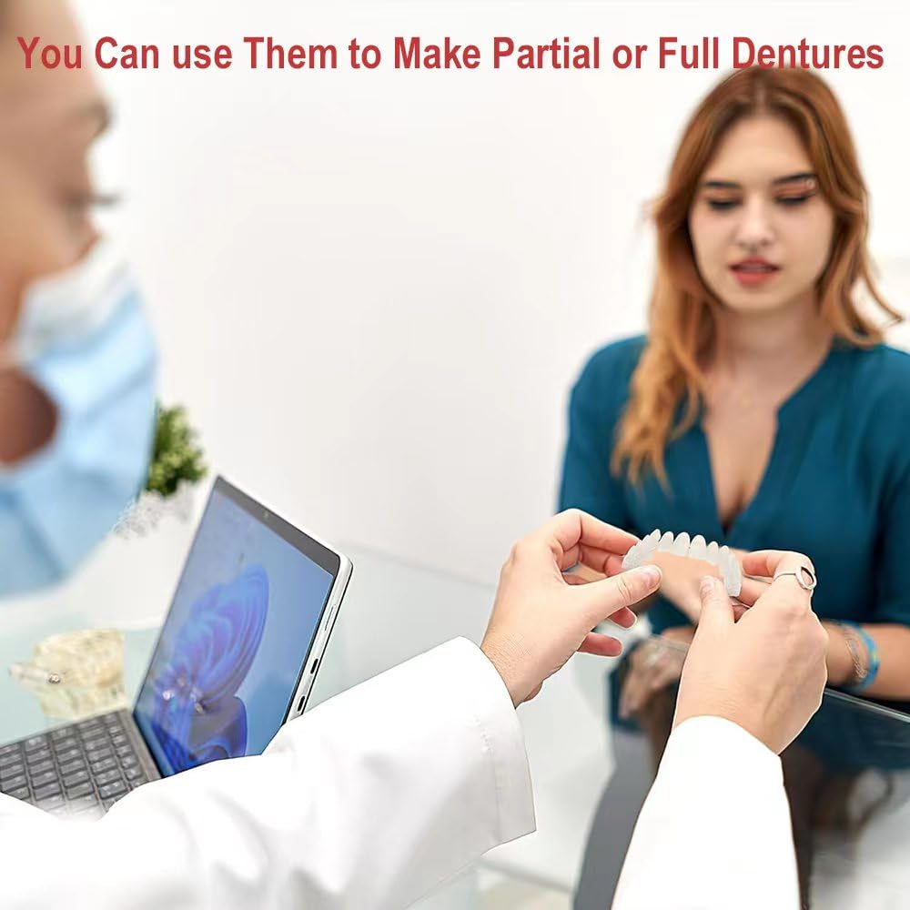 DIY Denture Making Kit with Tool Kit and Temporary Teeth G2658