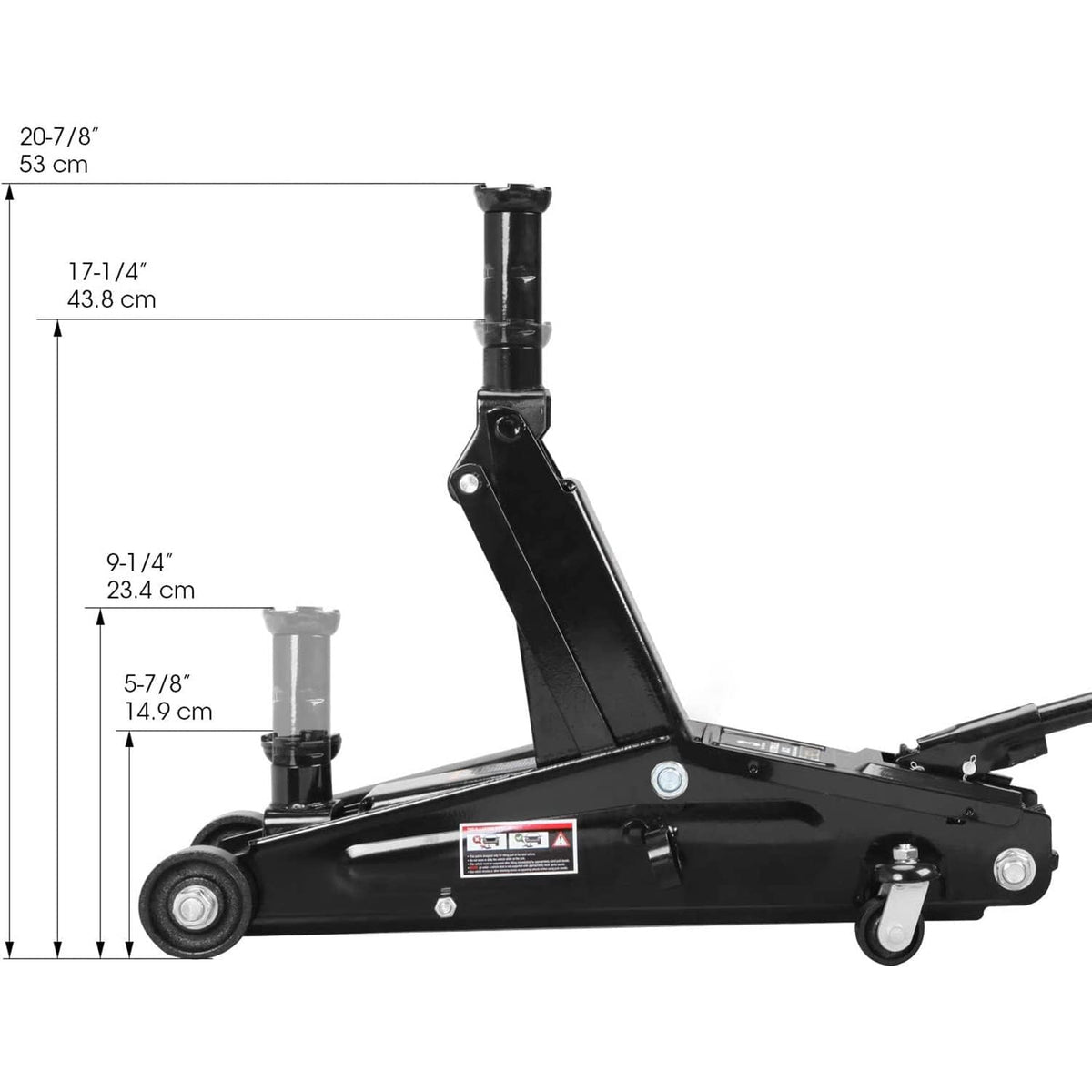 3 Ton Hydraulic Floor Jack Blue N832490