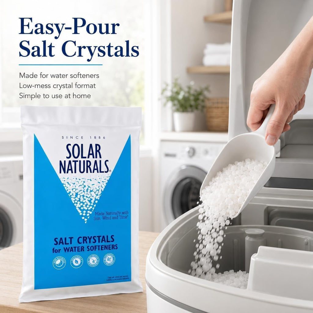 40 lb Solar Salt Crystals W6122