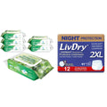 Adult Incontinence Underwear and Wet Wipes Bundle A324262