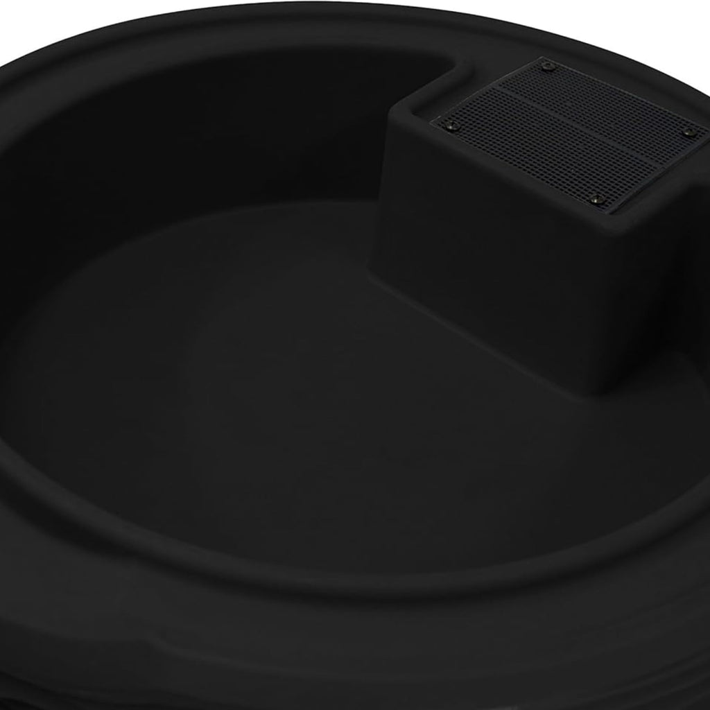Faux Palm 50-Gallon Rain Barrel Planter & Stand M4534