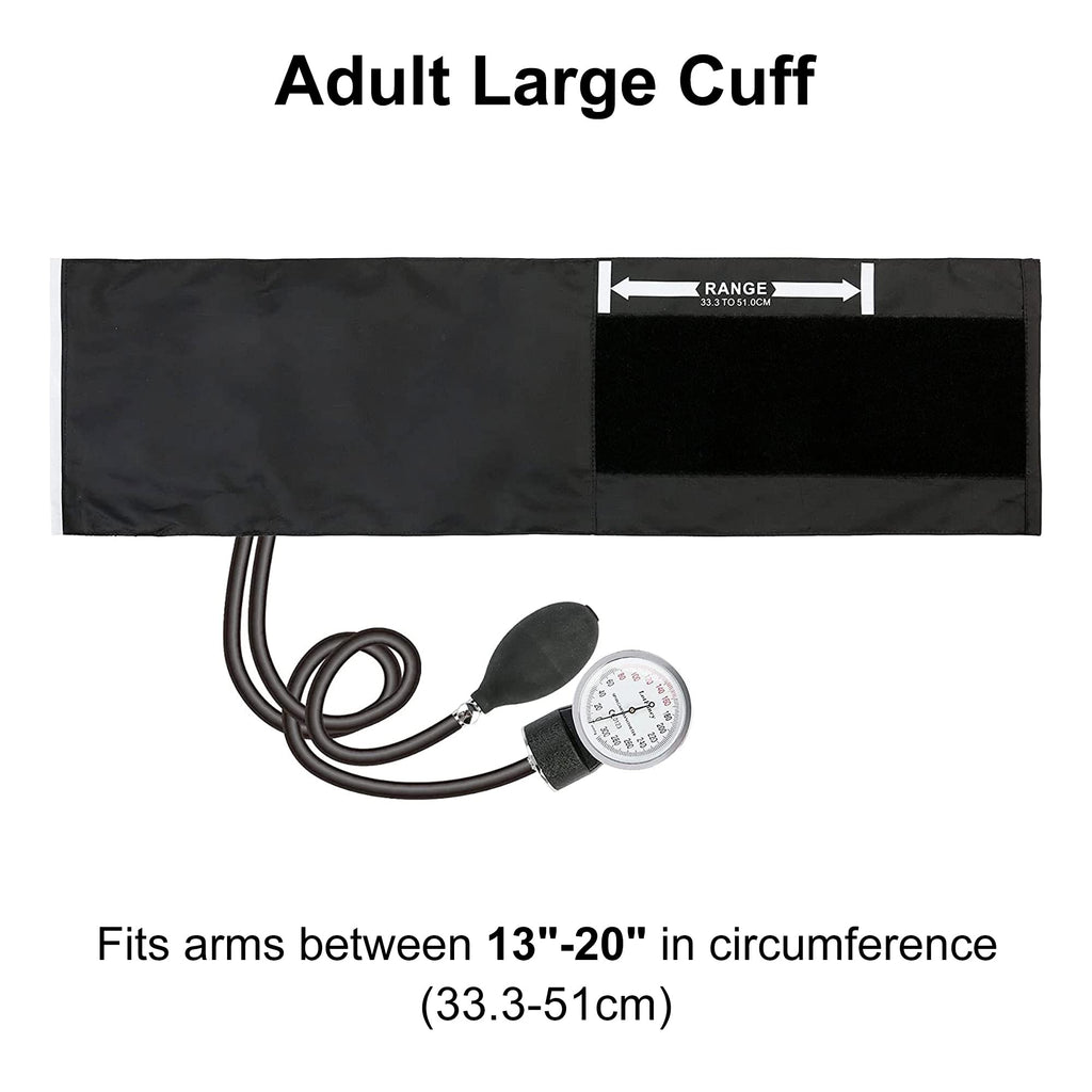 Large Adult Blood Pressure Cuff with Carrying Case J788