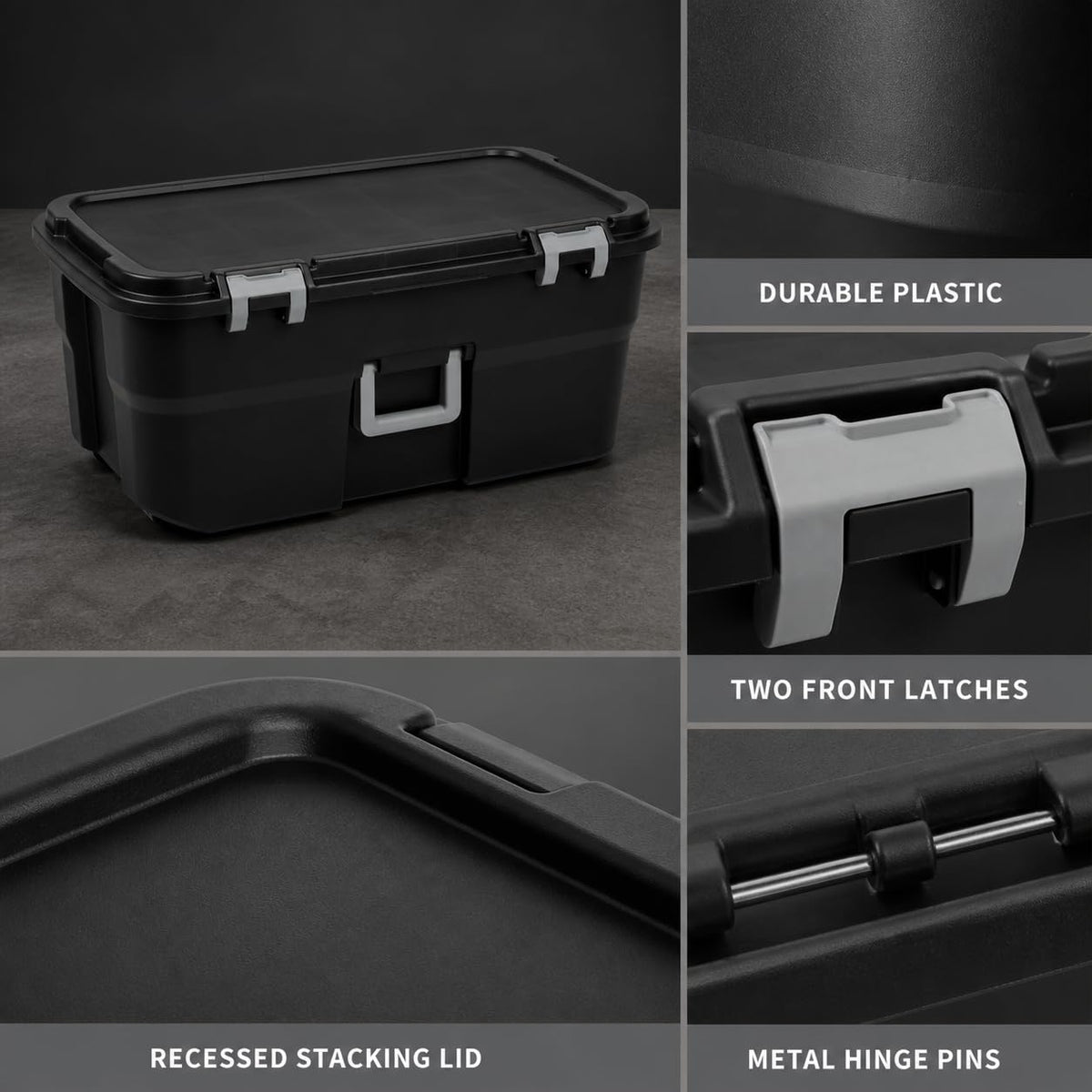 Camping Gear Storage Trunk with Wheels D28002