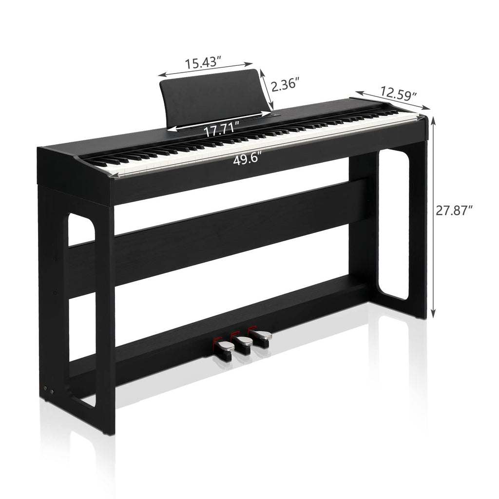 88 Key Fully Weighted Action Upright Piano S1910