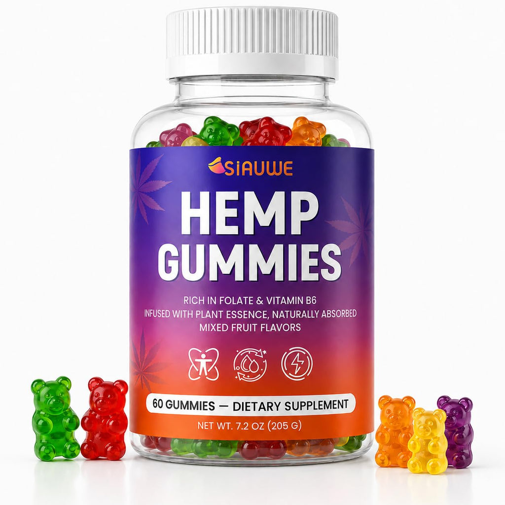 Sugar Free Hemp Gummies 60 Count E126