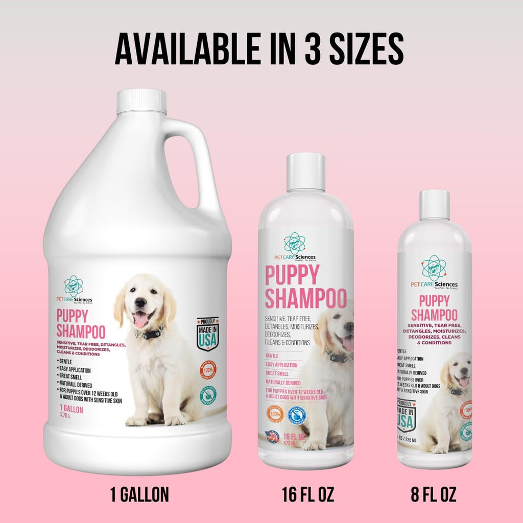 16 fl oz Tearless Coconut Oil Oatmeal Dog Shampoo and Conditioner H366