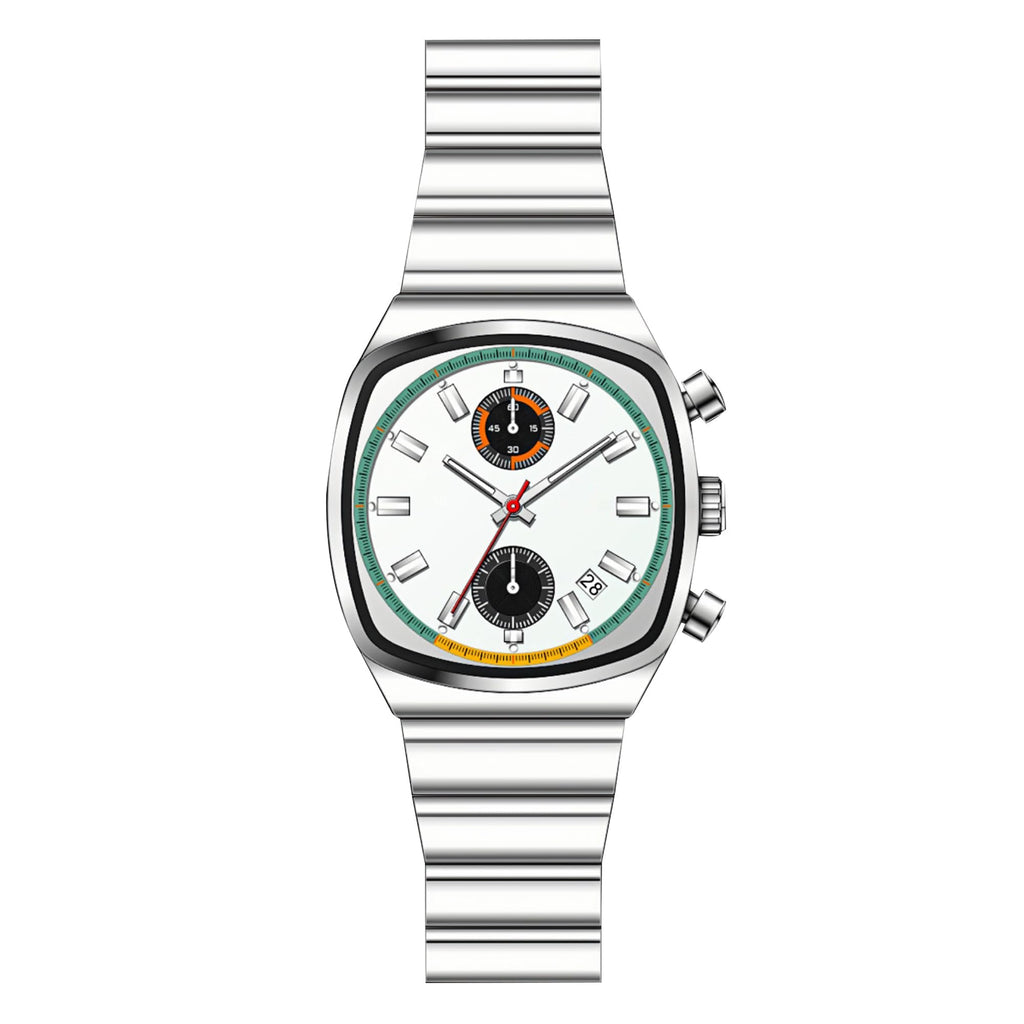Mens Chronograph Stainless Steel Quartz Watch L5165