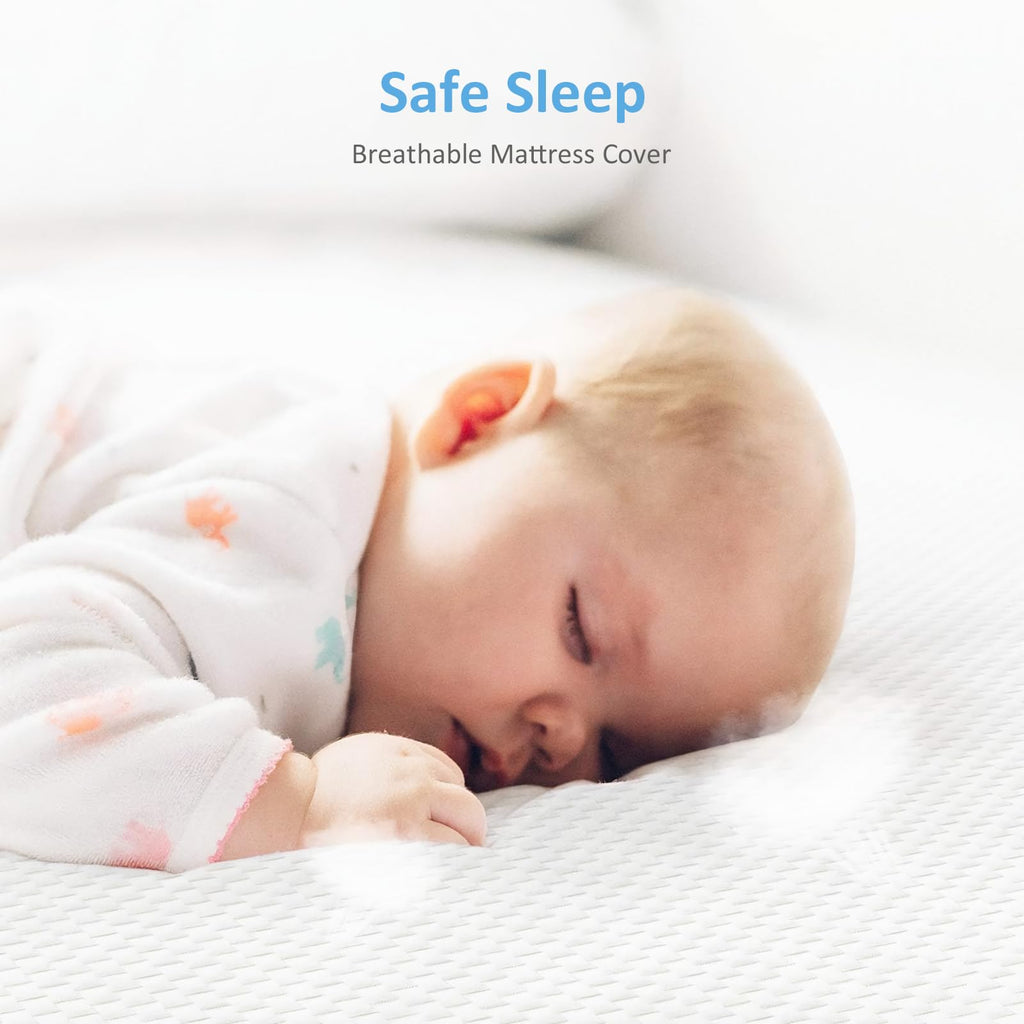Mini Crib Mattress, 38x24x4 Inch Dual-Sided Gel Memory Foam V39360