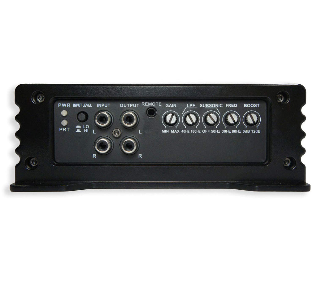 Dual 12" Sub Box and Amp W886