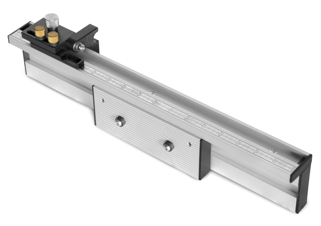 Steel and Brass Miter Gauge and Fence System O2240