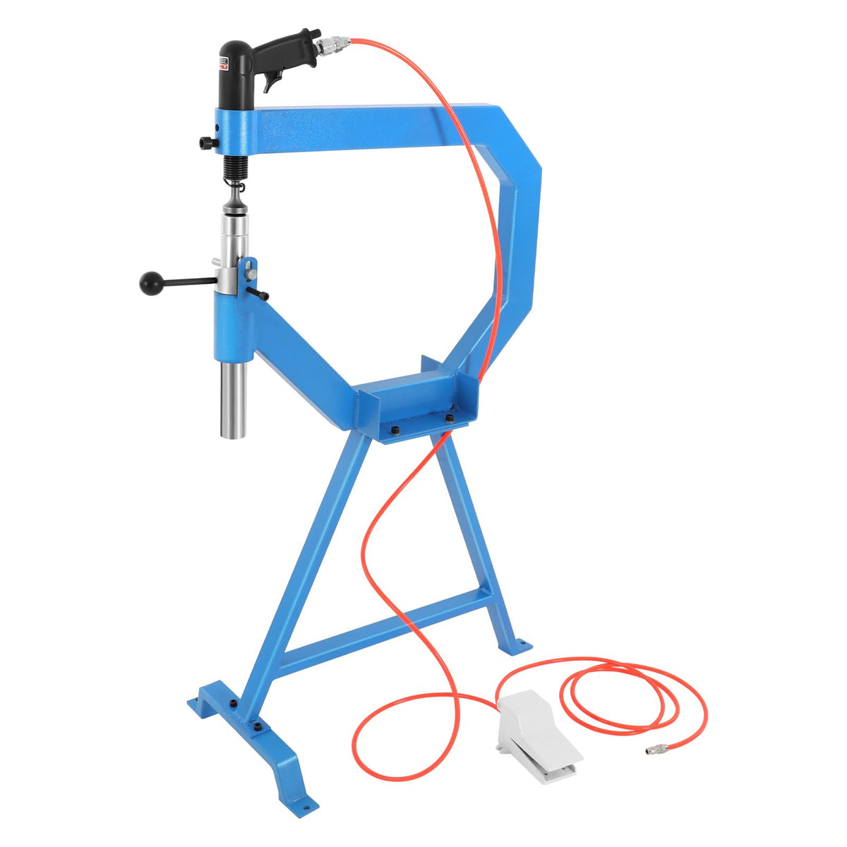 Pneumatic Planishing Hammer with Cast-Iron Stand & Pedal R491