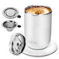 Self-Heating 10oz Temperature Controlled Coffee Mug with Dripper A681