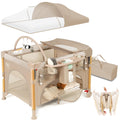 5-in-1 Foldable Baby Bassinet Playpen B9308