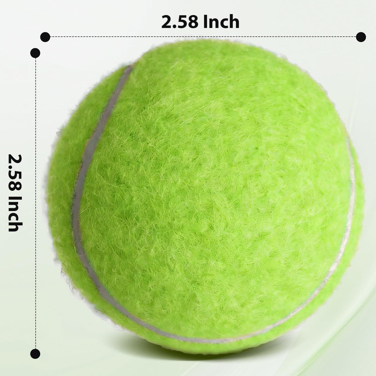 Tennis Ball 6/12/24/36/40/80 Pack Training Balls C46676