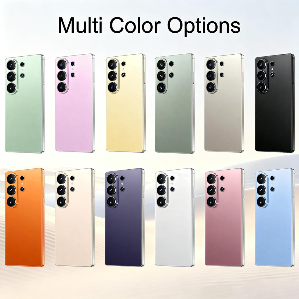 Unlocked Smartphone 6.6" HD 4GB+32GB 256GB Expandable Android 12 Black B750