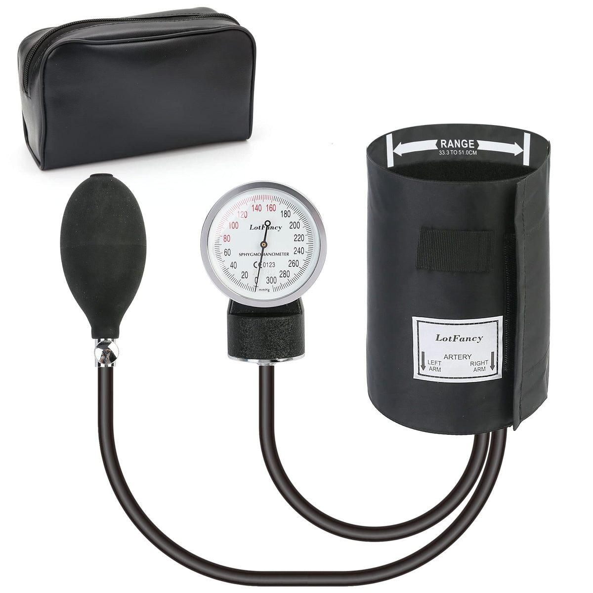 Large Adult Blood Pressure Cuff with Carrying Case J788