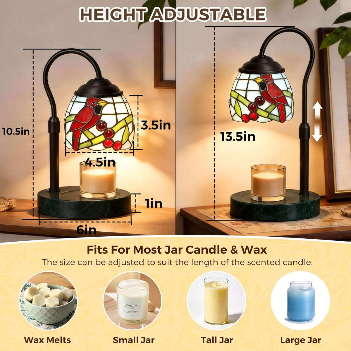 Candle Warmer Lamp with 2 Bulbs L711367