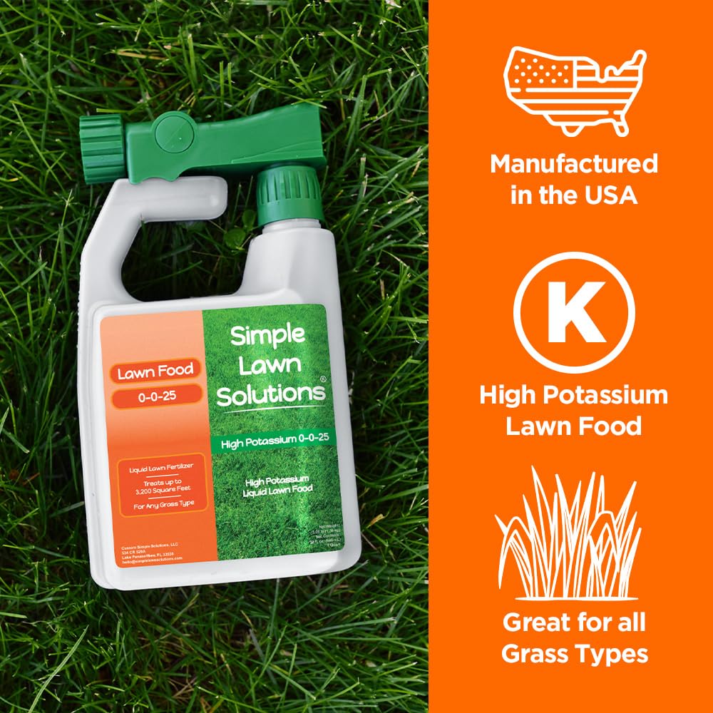 High Potassium Liquid Fertilizer 0-0-25 Concentrated Spray 32 Ounce X15074