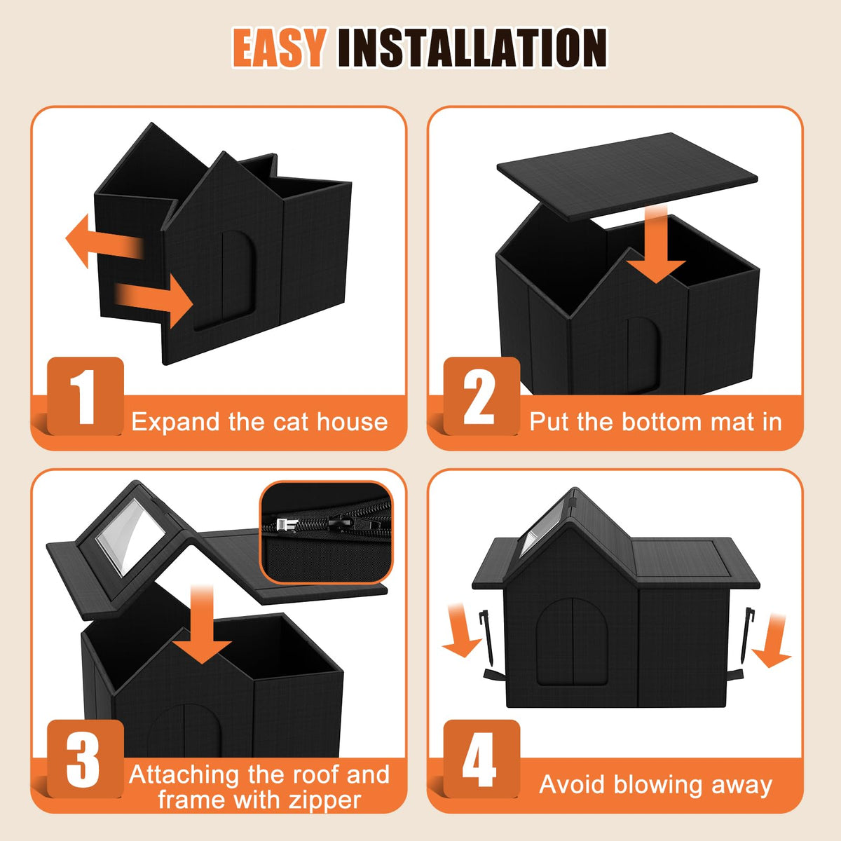 Outdoor Cat House M22313