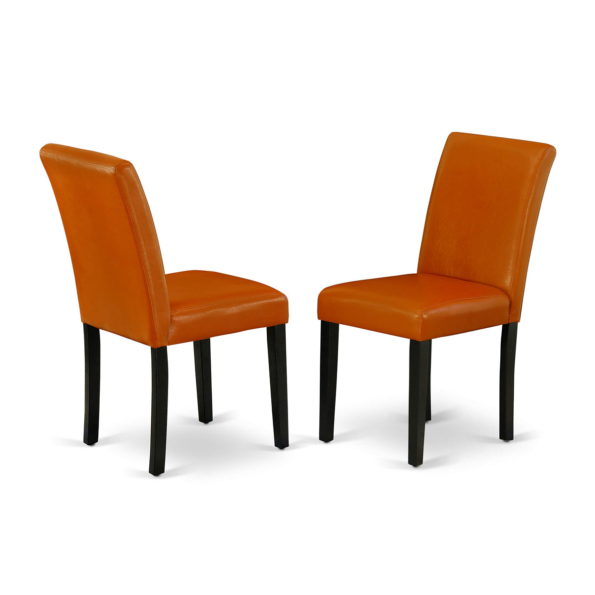 3 Piece Round Dining Table Set with 2 Faux Leather Chairs T961543