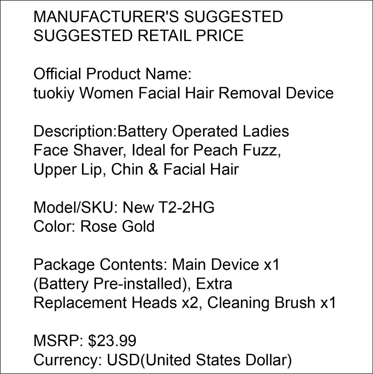 Battery Operated Facial Hair Remover G6352