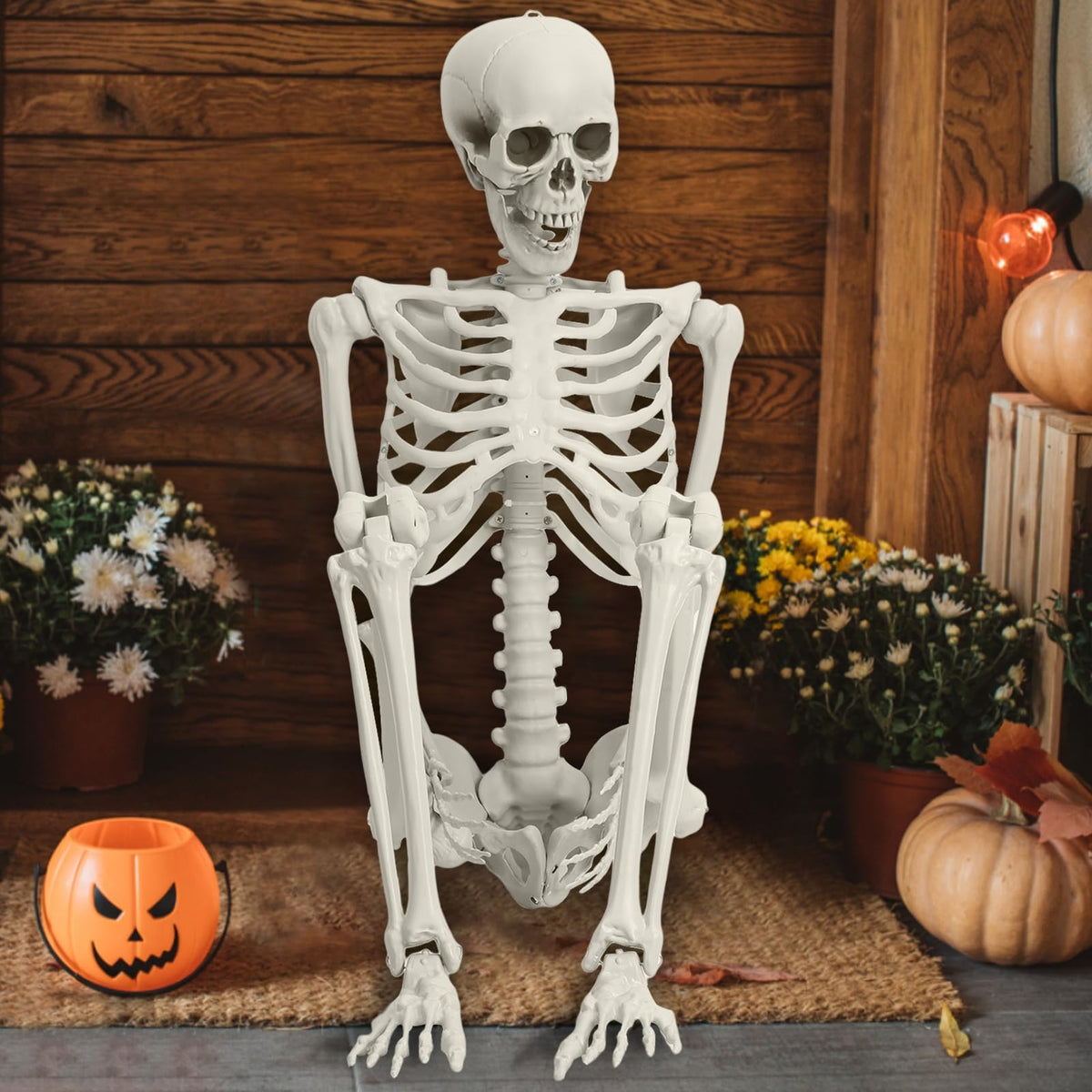165cm Posable Full Body Skeleton J298
