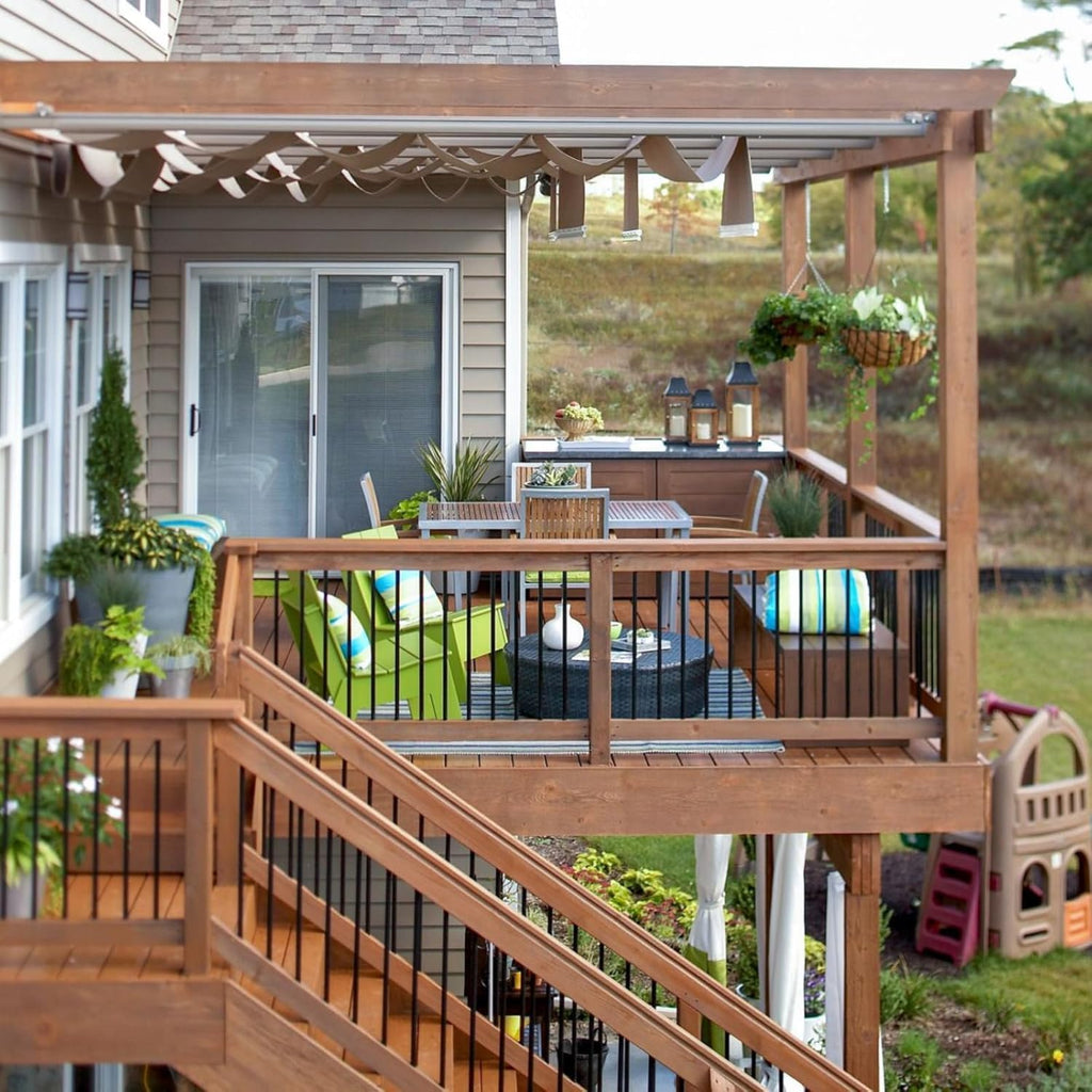 100 Pack 26" Black Aluminum Deck Balusters T94293